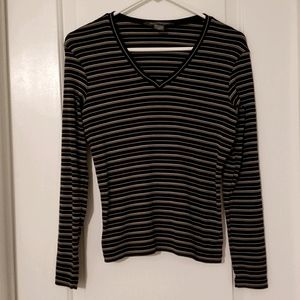 Banana Republic stripped XS top